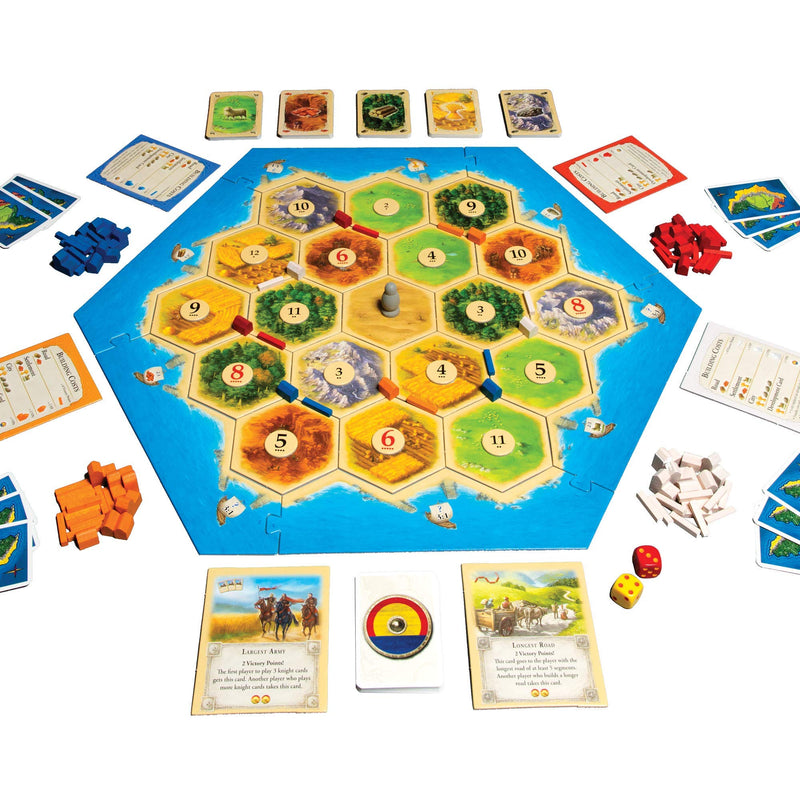 Catan Studios| Catan | Board Game | Ages 10+ | 3-4 Players | 60 Minutes Playing Time