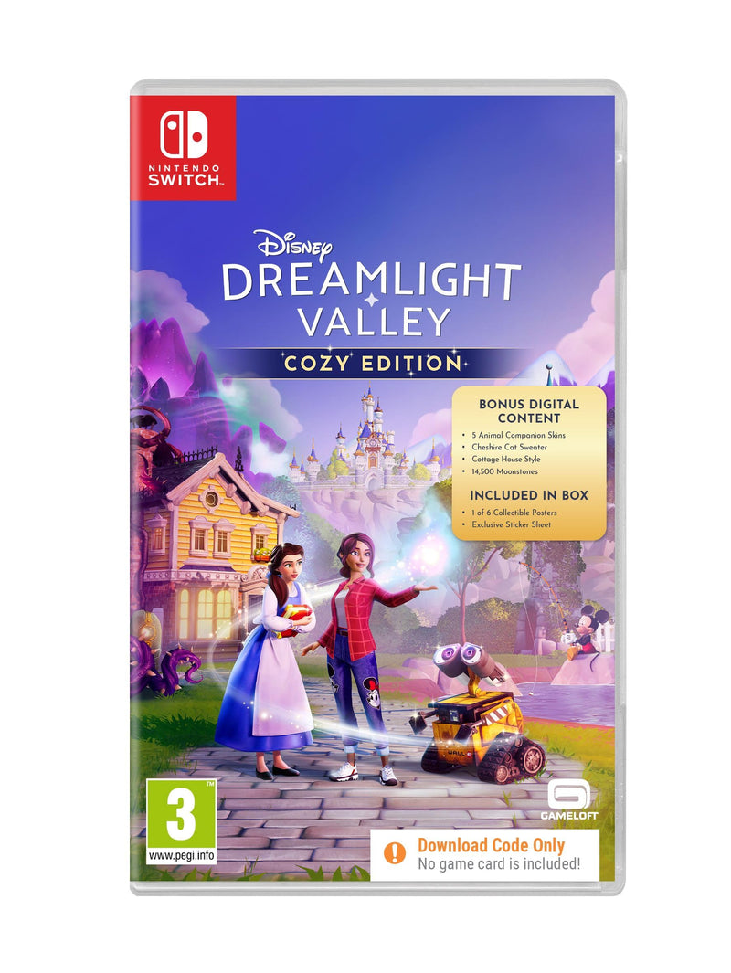 Disney Dreamlight Valley: Cozy Edition (Download Code in Box) - Switch