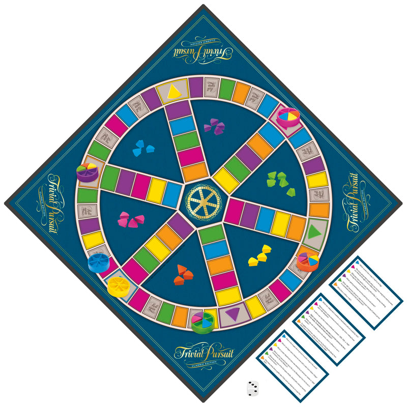 Hasbro Gaming Trivial Pursuit Game, Classic Edition For 2-6 Players