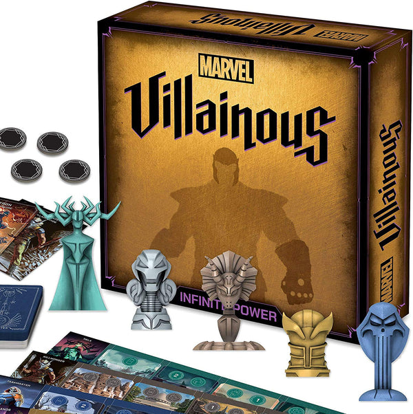 Ravensburger Marvel Villainous Infinite Power - Strategy Board Games for Adults and Kids Age 12 Years Up - Can Be Played as a Stand-Alone or Expansion