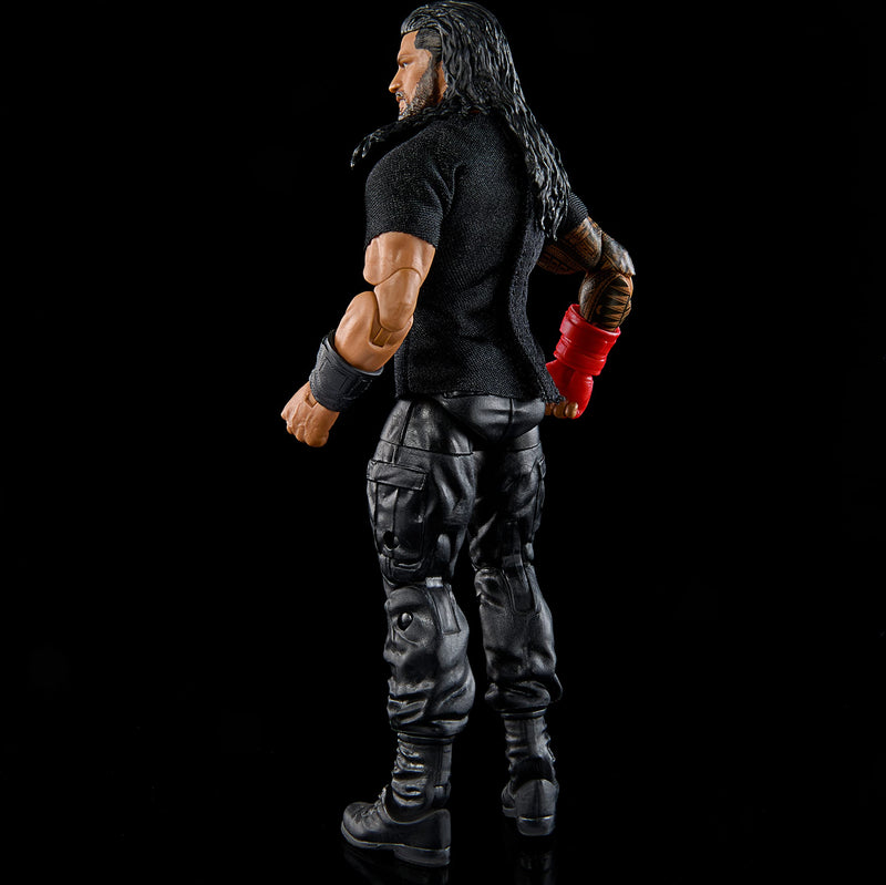 Mattel WWE Roman Reigns Top Picks Elite Collection Action Figure, Articulation & Life-Like Detail, Interchangeable Accessories, 6-Inch (HKN55)