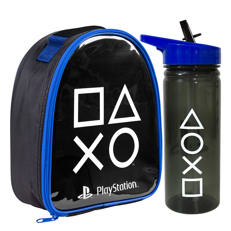 Zak Sony Playstation Flip 'n Flow Water Bottle, 600ml