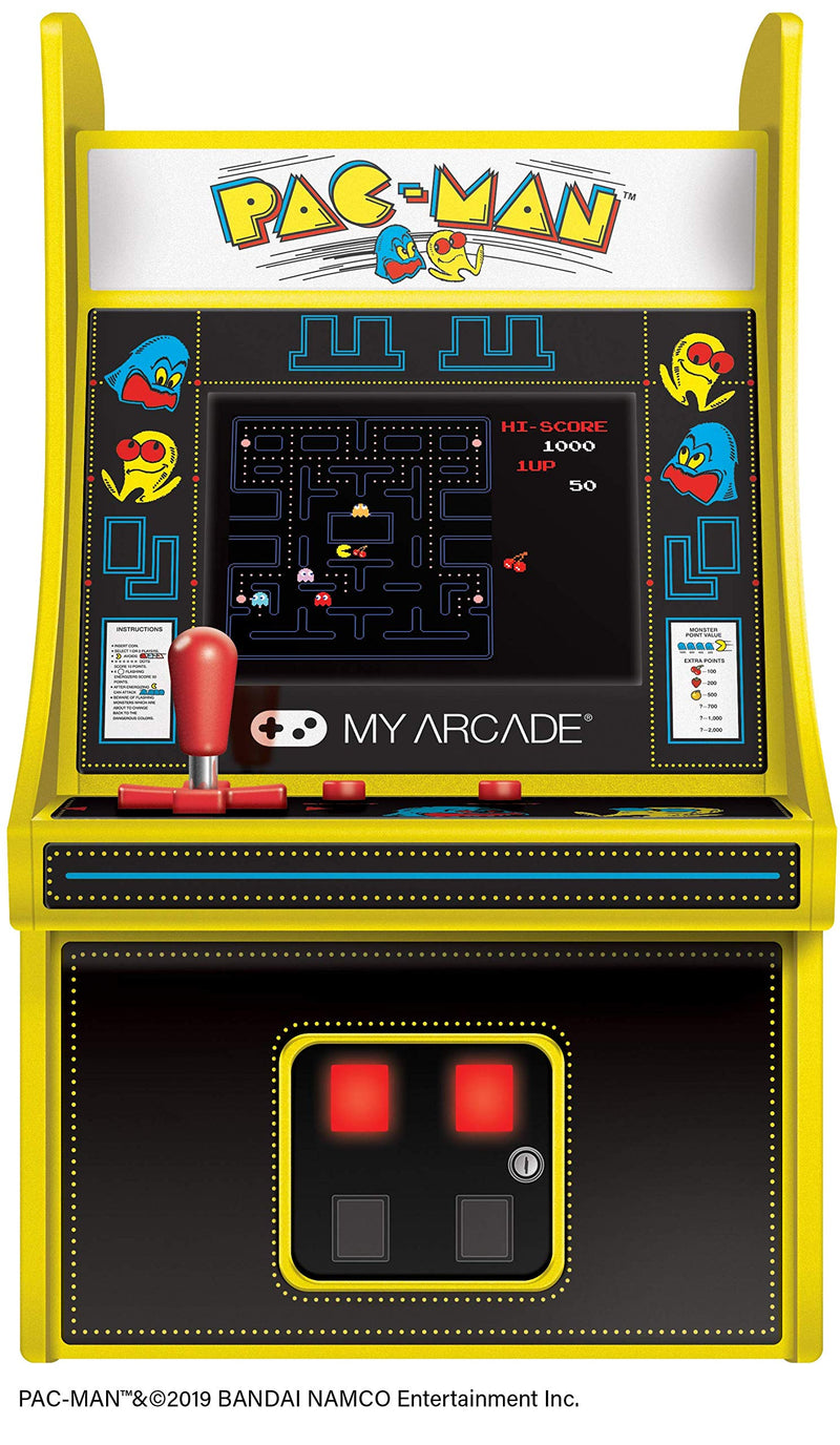 6" Collectible Retro Pac-Man Micro Player (Electronic Games)