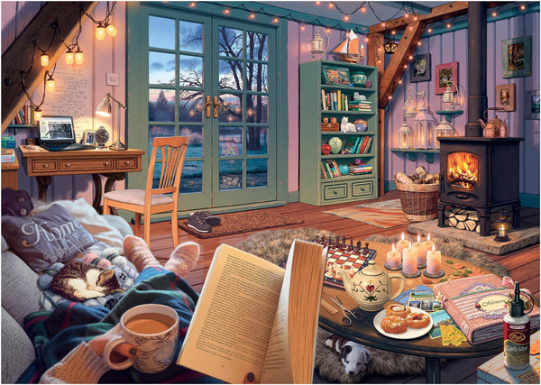 Ravensburger My Haven No.6 The Cosy Shed 1000 Piece Jigsaw Puzzle for Adults & for Kids Age 12 and Up