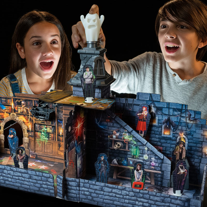 IDEAL | Ghost Castle: Avoid the traps and escape the haunted castle! | Family Games | For 2-6 Players | Ages 6+