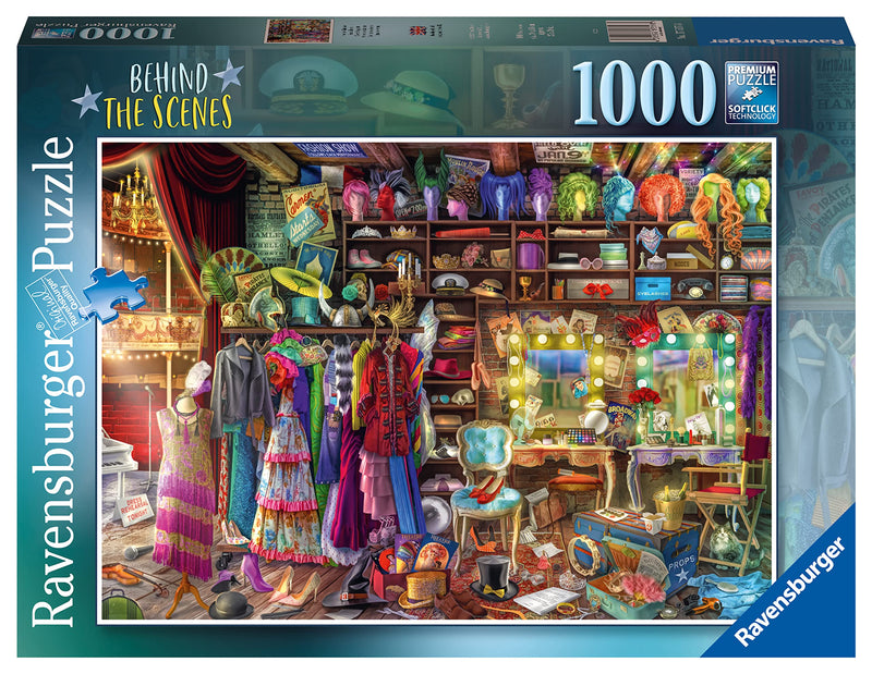 Ravensburger Aimee Stewart Behind the Scenes 1000 Piece Jigsaw Puzzles for Adults and Kids Age 12 Years Up