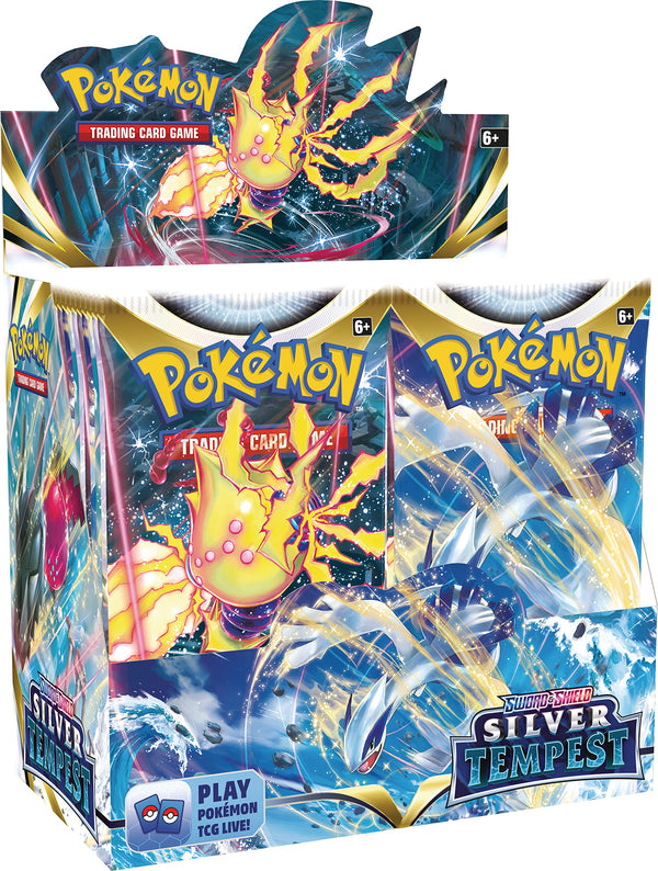 Pokemon TCG: Sword & Shield - Silver Tempest Booster Display Box (36 Packs)