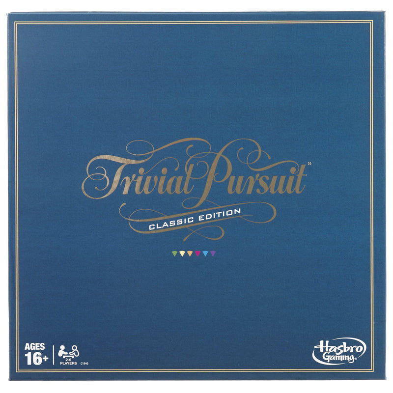 Hasbro Gaming Trivial Pursuit Game, Classic Edition For 2-6 Players