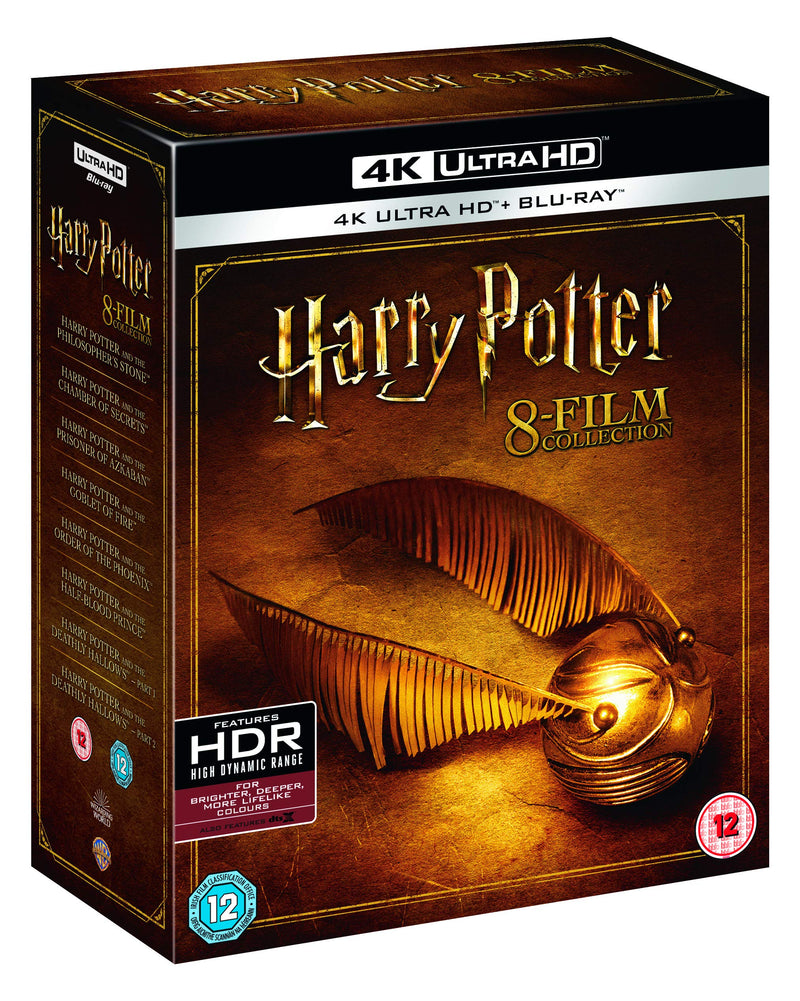 Warner Harry Potter: The Complete 8-film Collection [4K Ultra-HD] [2001] [Blu-ray] [2011]