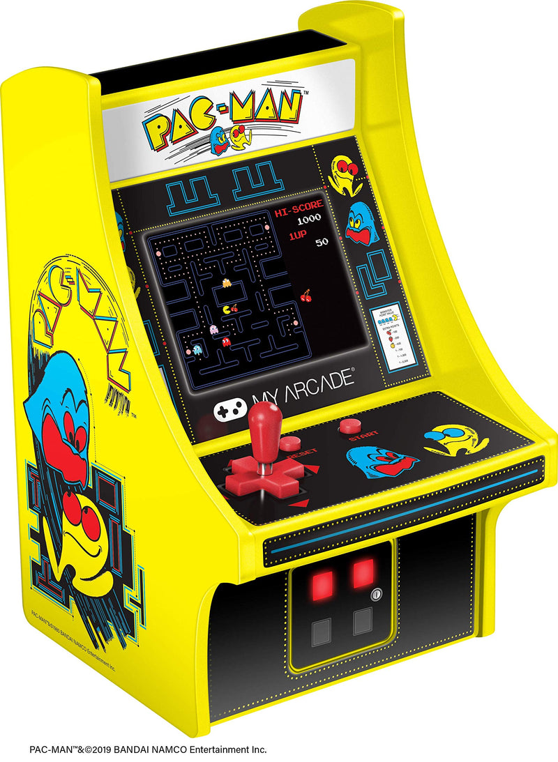 6" Collectible Retro Pac-Man Micro Player (Electronic Games)