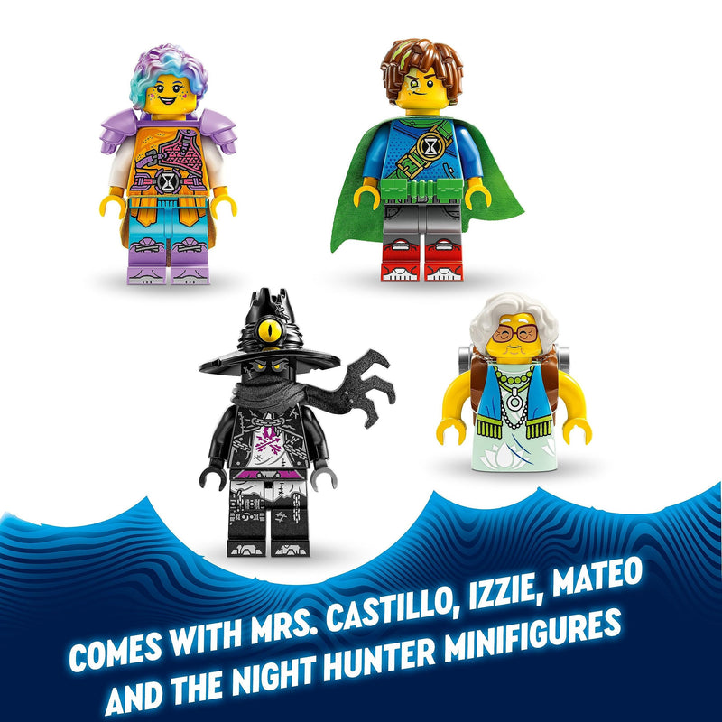 LEGO 71461 DREAMZzz Fantastical Tree House Toy Set, Build the Model in 2 Different Modes, with Mrs. Castillo, Izzie, Mateo and the Night Hunter Minifigures, Imaginative Play Toys Based on the TV Show